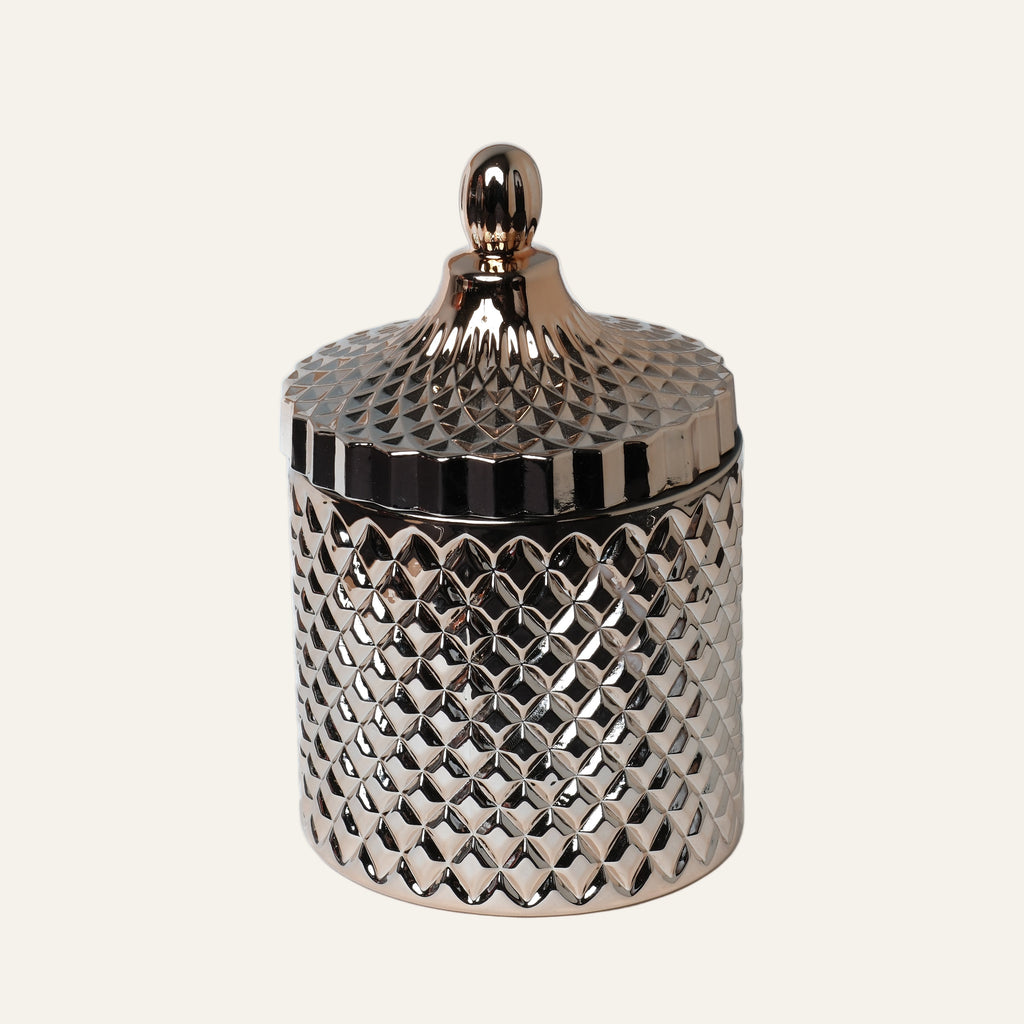 Large Geo - Rose Gold