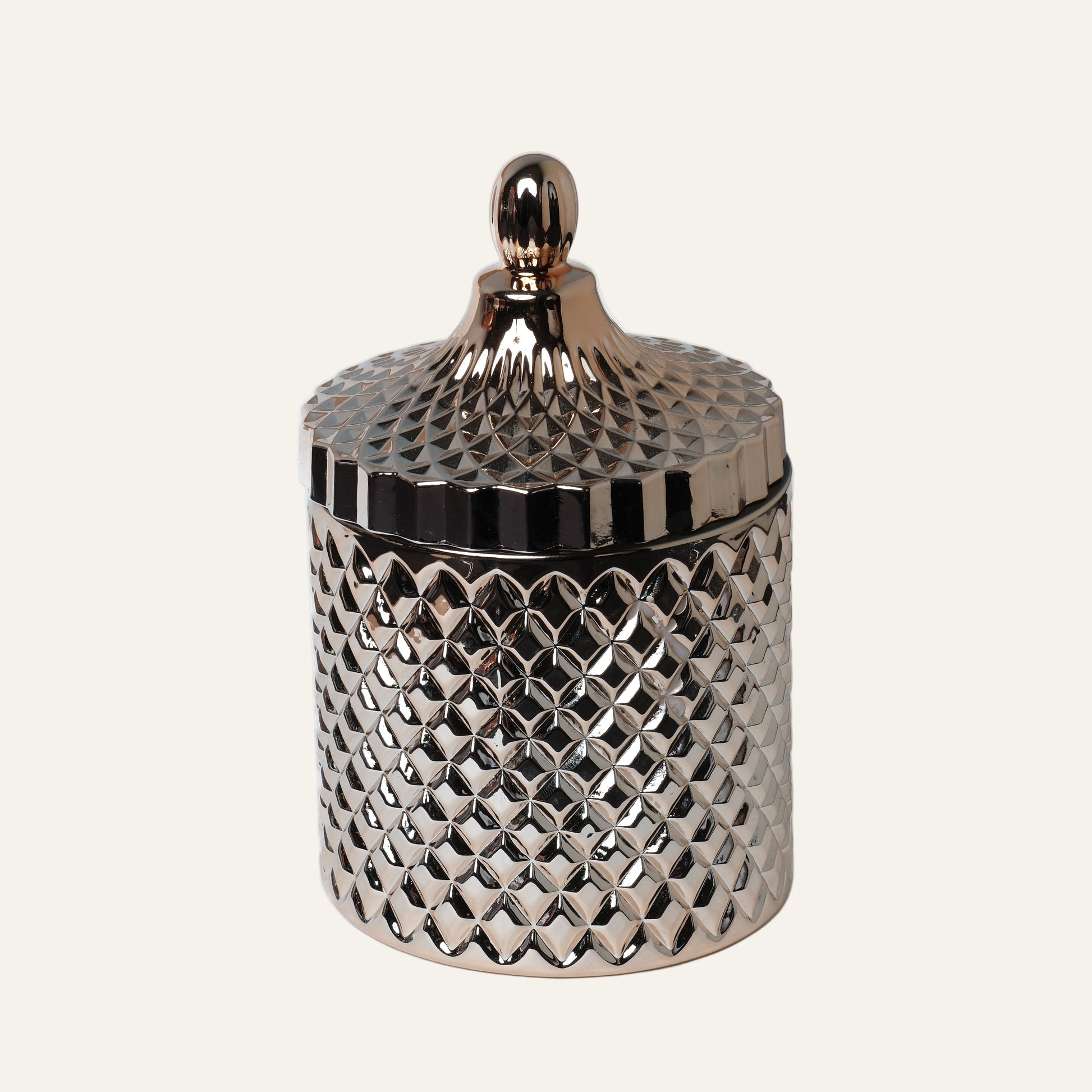 Large Geo - Rose Gold