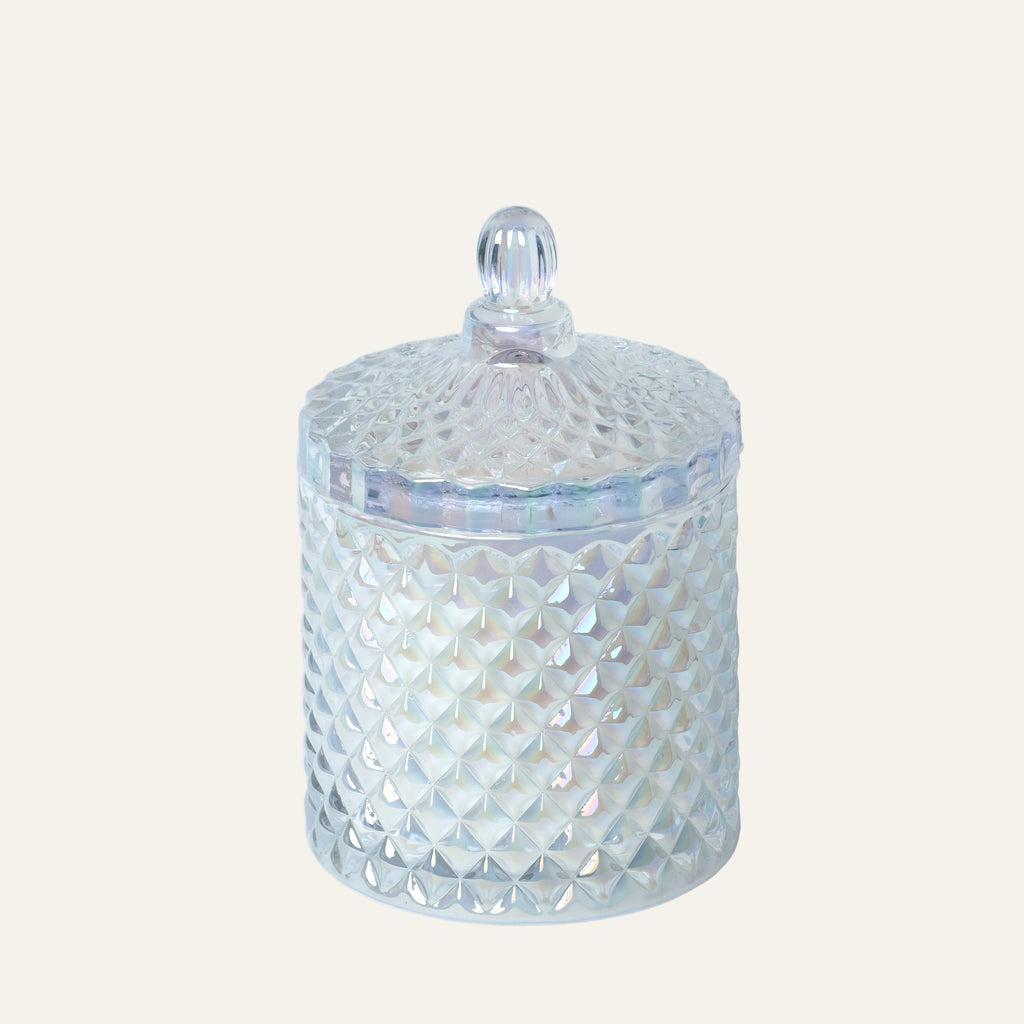 Small Geo - Iridescent Pearl