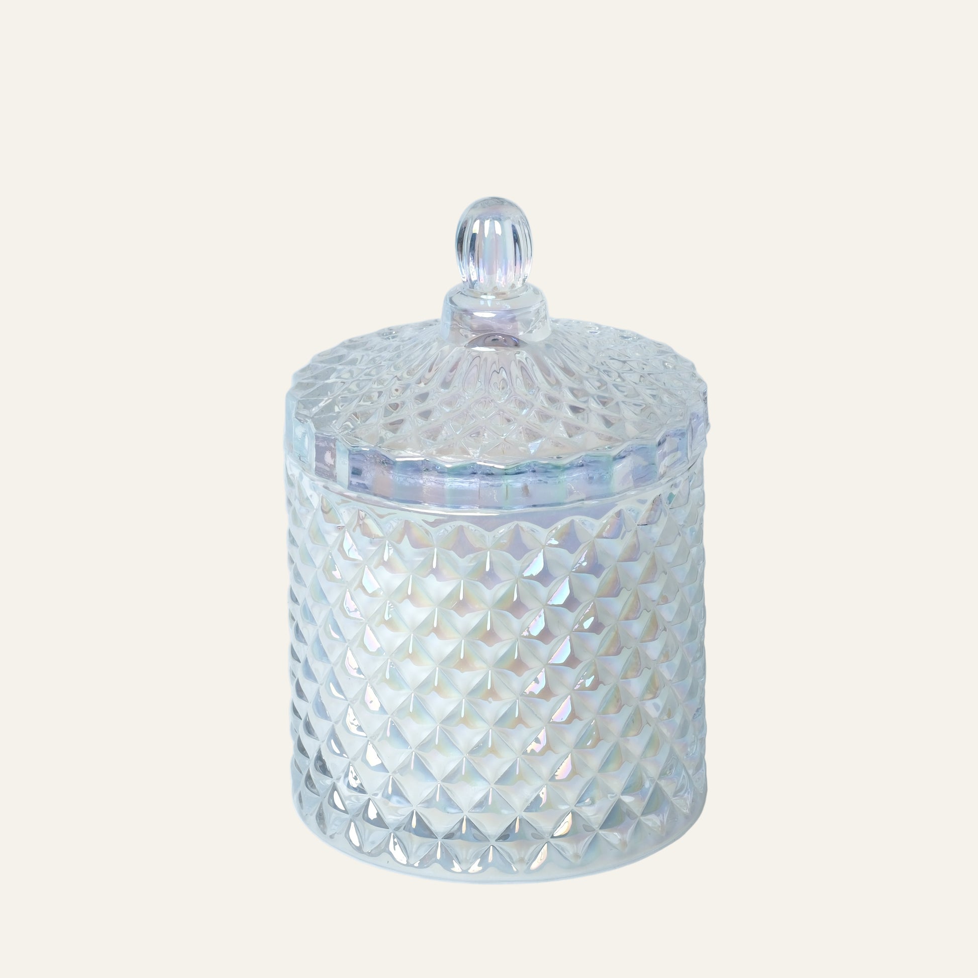 Small Geo - Iridescent Pearl