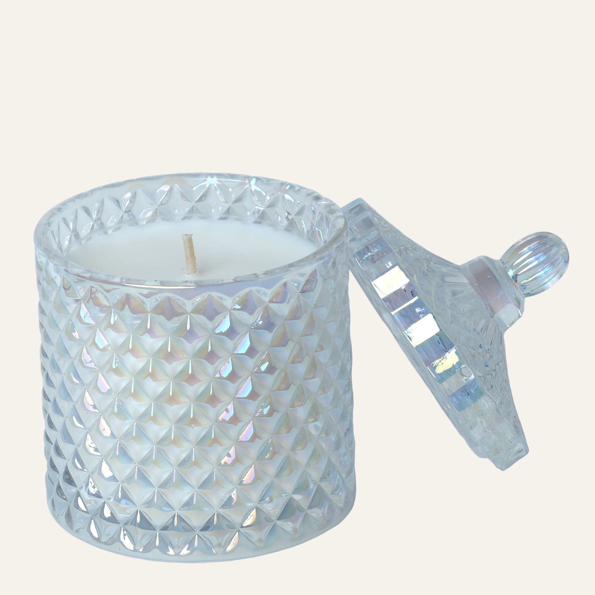 Small Geo - Iridescent Pearl