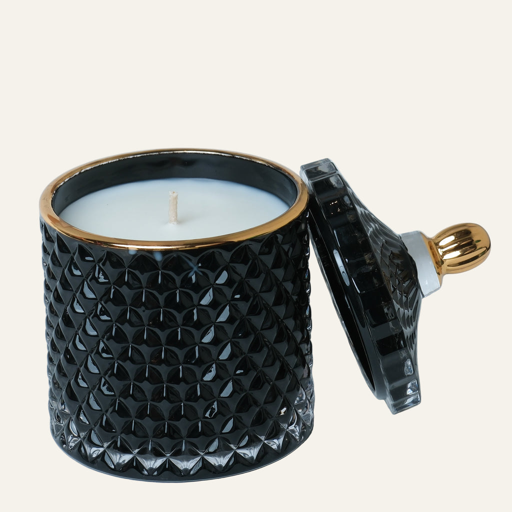 Small Geo - Royal Black